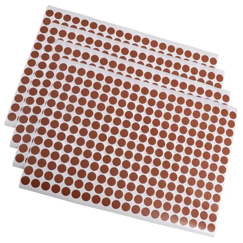 DOITOOL 10 Blatt Runde Kupferplattenpapieretikett Aufkleber farbiger Klebepunkt Etiketten klassifizieren Gold Kreis runden selbstklebendes Punktetikett Klebstoffpunktetiketten DOITOOL 10 Blatt Runde Kupferplattenpapieretikett Aufkleber farbiger Klebepunkt Etiketten klassifizieren Gold Kreis runden selbstklebendes Punktetikett Klebstoffpunktetiketten von DOITOOL