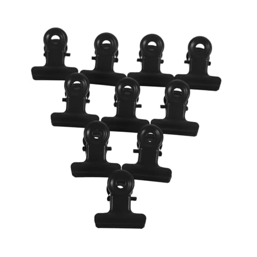 DOITOOL 10 Stück Binderclip kleine Dateiclips Bindeklammern mittel Praktische Heftklammern Sortiment an Ordnerklammern Bulldoggenklammern kleine Büroklammern Eisen Schwarz DOITOOL 10 Stück Binderclip kleine Dateiclips Bindeklammern mittel Praktische Heftklammern Sortiment an Ordnerklammern Bulldoggenklammern kleine Büroklammern Eisen Schwarz von DOITOOL