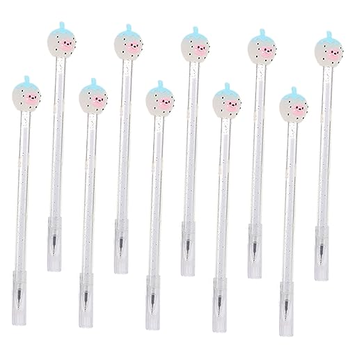 DOITOOL 10 Stück Gel Stift Filzstifte Schreiben von Schreiben süße Stifte Karikatur doodle kritzelei geburtstagsgeschenke grußkarten Gelstift für Studenten Schild Stift Plastik von DOITOOL