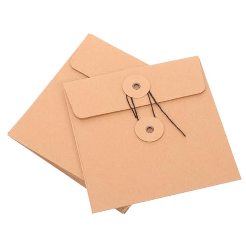 DOITOOL 10 Stück Kraft Umschlagpapier Mit Griffen Aufbewahrungs Dvd Hüllen Versandhalter Hüllen Mit Fenster Auto Baggies Discs Verpackungsbeutel Dvd Hüllen Braune Papiertüte DOITOOL 10 Stück Kraft Umschlagpapier Mit Griffen Aufbewahrungs Dvd Hüllen Versandhalter Hüllen Mit Fenster Auto Baggies Discs Verpackungsbeutel Dvd Hüllen Braune Papiertüte von DOITOOL