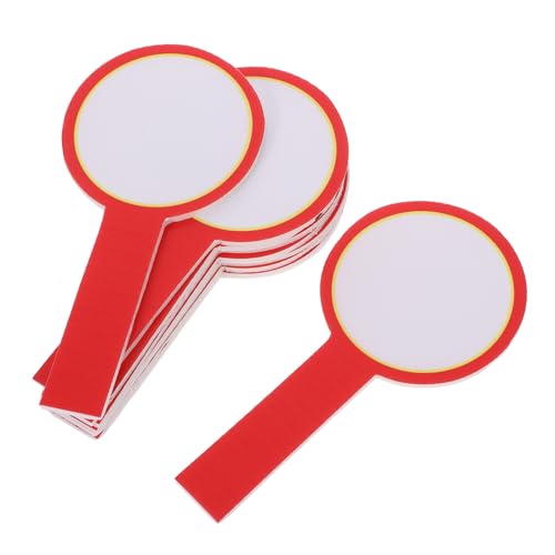 DOITOOL 10 Stück Löschbar Trockener Löschbrett Tragbar Gehaltenen Groß Wischen Trocken Abwischbare Paddelbretter Trocken Abwischbare Tafeln Sport Drinnen Pads Farbe Ja Rot Plastik DOITOOL 10 Stück Löschbar Trockener Löschbrett Tragbar Gehaltenen Groß Wischen Trocken Abwischbare Paddelbretter Trocken Abwischbare Tafeln Sport Drinnen Pads Farbe Ja Rot Plastik von DOITOOL