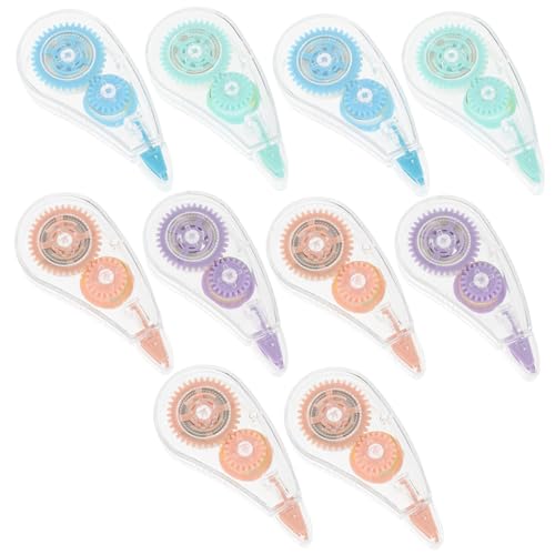 DOITOOL 10 Stück Modifikationsgürtelanzug Doppelseitige Pads Weiß Aus -klebeband Punkte Klebeband Selbstklebend Klebeband Nachfüllt Korrekturband Band Süß Streifen Klein Colorful Plastik DOITOOL 10 Stück Modifikationsgürtelanzug Doppelseitige Pads Weiß Aus -klebeband Punkte Klebeband Selbstklebend Klebeband Nachfüllt Korrekturband Band Süß Streifen Klein Colorful Plastik von DOITOOL