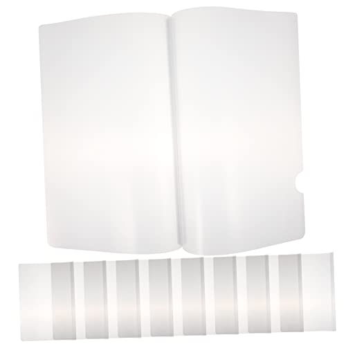 DOITOOL 10 Stück Papier Aktenordner Transparent Präsentations Aktenordner Brief Organizer Aktenordner Organizer Aktenordner Ordner Ordner Schieberegler Pp Weiß von DOITOOL