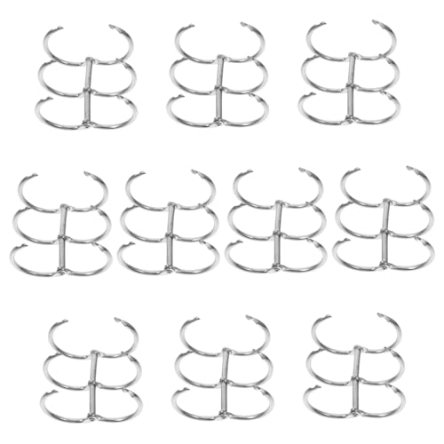 DOITOOL 10 Stück Tischkalender-bindering Kleine Binderinge Metallbinderringe Bindungsringe Metall Ring Ringclips Flash-karte Klingelt Clipringe Notizkartenringe Metallringe Eisen Silver DOITOOL 10 Stück Tischkalender-bindering Kleine Binderinge Metallbinderringe Bindungsringe Metall Ring Ringclips Flash-karte Klingelt Clipringe Notizkartenringe Metallringe Eisen Silver von DOITOOL