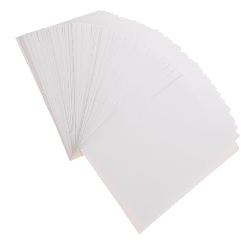DOITOOL 100 Blatt Druckerpapier Aufkleberpapier Druckbar Glanz Glänzend Etiketten Drucken Klares Vinyl Klebeetikett Selbstklebender Vinylaufkleber Selbstklebendes Beschichtetes Papier DOITOOL 100 Blatt Druckerpapier Aufkleberpapier Druckbar Glanz Glänzend Etiketten Drucken Klares Vinyl Klebeetikett Selbstklebender Vinylaufkleber Selbstklebendes Beschichtetes Papier von DOITOOL