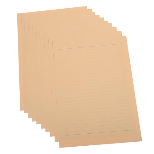 DOITOOL 100 Blatt Horizontales Linien Notizblock Schreibpapier zum Schreiben von Briefen leeres Briefpapier Brief aus Papier Briefpapier schreiben Schreibwaren Chocolate DOITOOL 100 Blatt Horizontales Linien Notizblock Schreibpapier zum Schreiben von Briefen leeres Briefpapier Brief aus Papier Briefpapier schreiben Schreibwaren Chocolate von DOITOOL