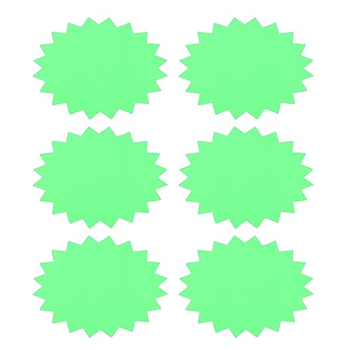 DOITOOL 100 Blatt Preisschild Einzelhandelsetiketten Einzelhandelsschilder Schüttgut klein aufkleber Werbeetiketten aus Papier geplatzte Papierschilder Weißer Karton Green DOITOOL 100 Blatt Preisschild Einzelhandelsetiketten Einzelhandelsschilder Schüttgut klein aufkleber Werbeetiketten aus Papier geplatzte Papierschilder Weißer Karton Green von DOITOOL