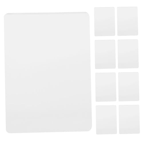 DOITOOL 100 Blatt Transparenter Fotoschutz Vinyl Thermal- laminiert poly frischhaltefolie cling film Durchsichtige Folie abdeckfolie transparent Laminierzubehör PVC-Laminierfolie von DOITOOL