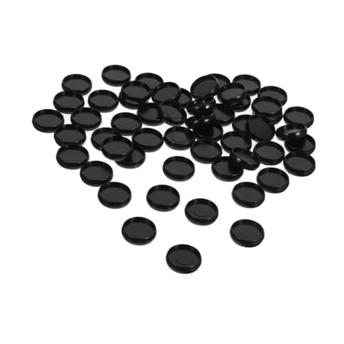 DOITOOL 100 Stück Albumbindungsschnalle Disc-bindung Binderscheiben Discbound-discs Buchbindung Bindemittel Liefert Plattenordner Loseblatt-binderringe Aus Kunststoff Black Plastik von DOITOOL