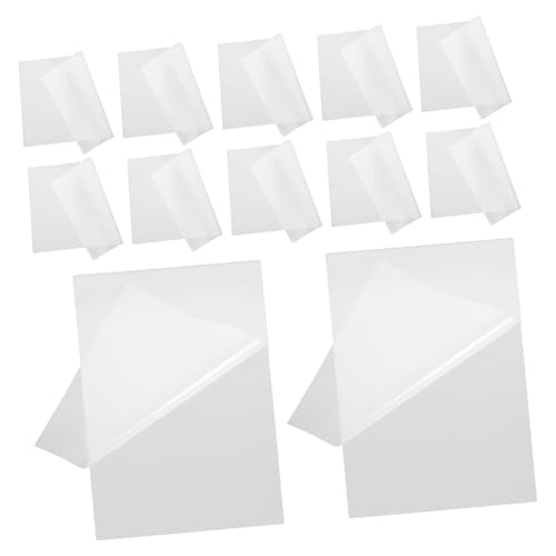 DOITOOL 100 Stück Blatt Dokumente und Plastikfilm Transparenter Film matte Schutzfolie Schutzfilm Praktische wasserfeste Laminierfolie laminierte Karten das Haustier DOITOOL 100 Stück Blatt Dokumente und Plastikfilm Transparenter Film matte Schutzfolie Schutzfilm Praktische wasserfeste Laminierfolie laminierte Karten das Haustier von DOITOOL