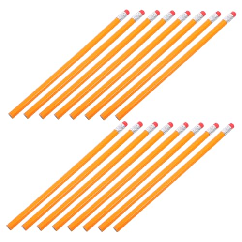 DOITOOL 100 Stück Bleistift mit Radiergummi farbig Grad Schreibwaren groß Bleistift skizzieren Und Klassenzimmer müssen haben Holzstifte Klassenzimmerzubehör Schulbedarf Radierstift Orange DOITOOL 100 Stück Bleistift mit Radiergummi farbig Grad Schreibwaren groß Bleistift skizzieren Und Klassenzimmer müssen haben Holzstifte Klassenzimmerzubehör Schulbedarf Radierstift Orange von DOITOOL