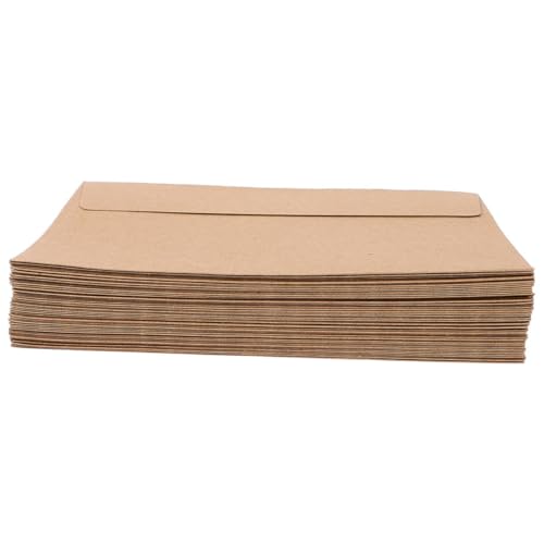 DOITOOL 100 Stück Einladungsumschlag selbst Partyumschläge Farbe lustig Mini Gruß Karten, die Umschläge einwickeln Studenten Umschläge klarer Umschlag Papier Light Brown DOITOOL 100 Stück Einladungsumschlag selbst Partyumschläge Farbe lustig Mini Gruß Karten, die Umschläge einwickeln Studenten Umschläge klarer Umschlag Papier Light Brown von DOITOOL