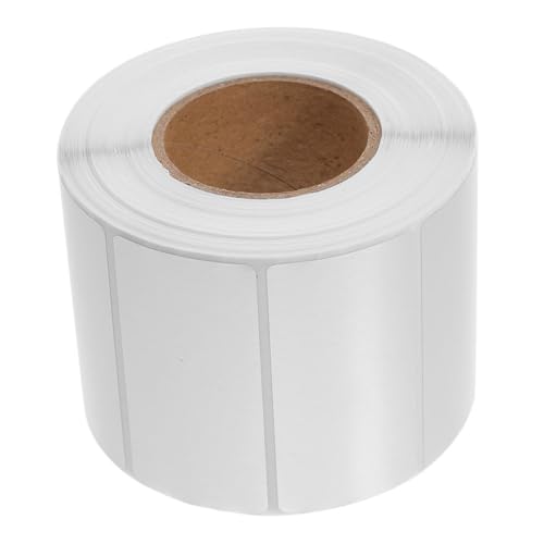 DOITOOL 1000 Stück Thermaldrucker -Etiketten groß druckbar Post Vinyl Barcode Etikettenaufkleber Rollo-Etiketten White-Label-Aufkleber Etiketten für Thermodrucker weiße Aufkleber Silber DOITOOL 1000 Stück Thermaldrucker -Etiketten groß druckbar Post Vinyl Barcode Etikettenaufkleber Rollo-Etiketten White-Label-Aufkleber Etiketten für Thermodrucker weiße Aufkleber Silber von DOITOOL