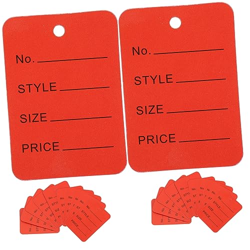 DOITOOL 1000 Stücke Preisschild Einzelhandel Anzahl Label Tags Hängen Kennzeichnung Tag Kleidung Papier Marmelade DOITOOL 1000 Stücke Preisschild Einzelhandel Anzahl Label Tags Hängen Kennzeichnung Tag Kleidung Papier Marmelade von DOITOOL