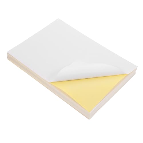 DOITOOL 100Blätter Bedruckbares Vinyl Aufkleberpapier Leeres Selbstklebendes Druckerpapier Für Tintenstrahldrucker Matte Oberfläche Für Kreative Projekte Und Etikettierung DOITOOL 100Blätter Bedruckbares Vinyl Aufkleberpapier Leeres Selbstklebendes Druckerpapier Für Tintenstrahldrucker Matte Oberfläche Für Kreative Projekte Und Etikettierung von DOITOOL