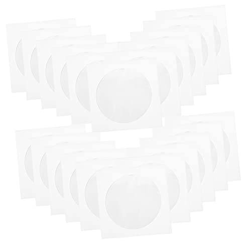 DOITOOL 100Stücke Pack CD DVD Papierhüllen Hochwertige Aufbewahrung für DVDs Kratzfest Praktische Organizer Taschen für Platzsparende Lagerung für Persönliche DOITOOL 100Stücke Pack CD DVD Papierhüllen Hochwertige Aufbewahrung für DVDs Kratzfest Praktische Organizer Taschen für Platzsparende Lagerung für Persönliche von DOITOOL