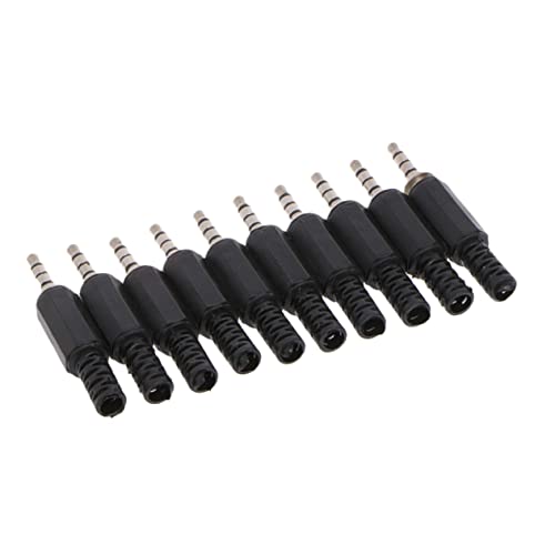 DOITOOL 10Stücke Klinkenstecker Lötstecker Für Audio Reparatur Kopfhörer Headsets Mikrofone Einfach Zu Handhaben Für DIY Projekte DOITOOL 10Stücke Klinkenstecker Lötstecker Für Audio Reparatur Kopfhörer Headsets Mikrofone Einfach Zu Handhaben Für DIY Projekte von DOITOOL