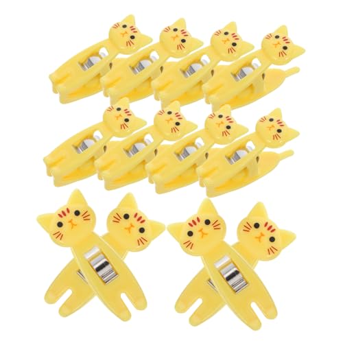 DOITOOL 12Stücke Katzenförmige Büroklammern Lustige Clips für Notizen und Lebensmittelverpackungen Multifunktionale Tütenklammern für Büro und Zuhause Praktische Haarklammern DOITOOL 12Stücke Katzenförmige Büroklammern Lustige Clips für Notizen und Lebensmittelverpackungen Multifunktionale Tütenklammern für Büro und Zuhause Praktische Haarklammern von DOITOOL