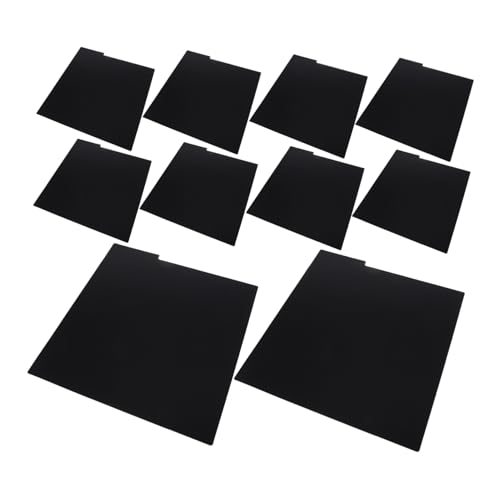 DOITOOL 15 Stück Datensatztrennzeichen Vinyl-zubehör Vinyl -rekordhalter Schallplattenorganisation Bücherregalteiler Kartenteiler Buchhalter Zubehör Für Schallplatten Buchteiler Pp Schwarz DOITOOL 15 Stück Datensatztrennzeichen Vinyl-zubehör Vinyl -rekordhalter Schallplattenorganisation Bücherregalteiler Kartenteiler Buchhalter Zubehör Für Schallplatten Buchteiler Pp Schwarz von DOITOOL