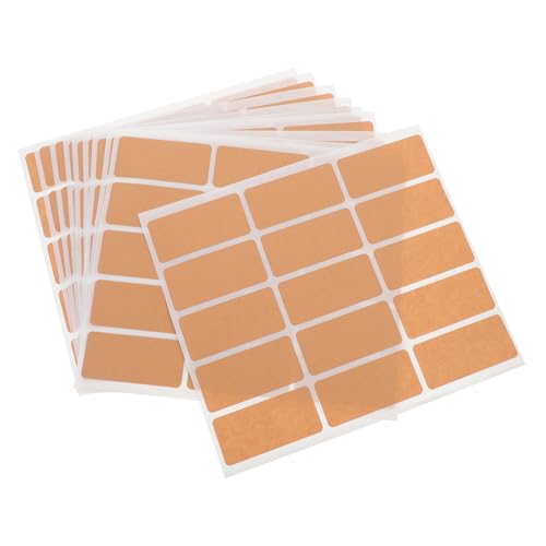 DOITOOL 150 Stück Schilderaufkleber Stichworte Beschriftung Planer -aufkleber Klebrig Etiketten Klebstoff Mini-aufkleber Rechteck Uv Leer Vinyl Namensschildetikett Hellbraun Kraftpapier DOITOOL 150 Stück Schilderaufkleber Stichworte Beschriftung Planer -aufkleber Klebrig Etiketten Klebstoff Mini-aufkleber Rechteck Uv Leer Vinyl Namensschildetikett Hellbraun Kraftpapier von DOITOOL