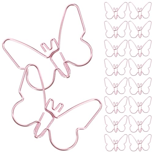 DOITOOL 18 Stück Cartoon-büroklammer Geformt Süße Büroklammern Massenpapierclips Metalldokumentclips Büro Büroklammern Lesezeichenclip Aus Metall Kleine Büroklammern Eisen Rosa DOITOOL 18 Stück Cartoon-büroklammer Geformt Süße Büroklammern Massenpapierclips Metalldokumentclips Büro Büroklammern Lesezeichenclip Aus Metall Kleine Büroklammern Eisen Rosa von DOITOOL