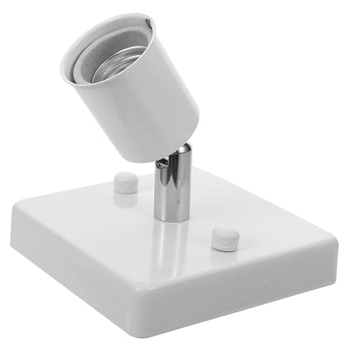 DOITOOL 180 Blinkerhalter Lampe E27 Fassung Buchse Sockel Für E27-glühbirnen Glühbirnenfassung E27 Lichtfassung Adapter Für Glühbirnen Licht Steckdose Sockel Der Glühbirne Weiß Eisen DOITOOL 180 Blinkerhalter Lampe E27 Fassung Buchse Sockel Für E27-glühbirnen Glühbirnenfassung E27 Lichtfassung Adapter Für Glühbirnen Licht Steckdose Sockel Der Glühbirne Weiß Eisen von DOITOOL