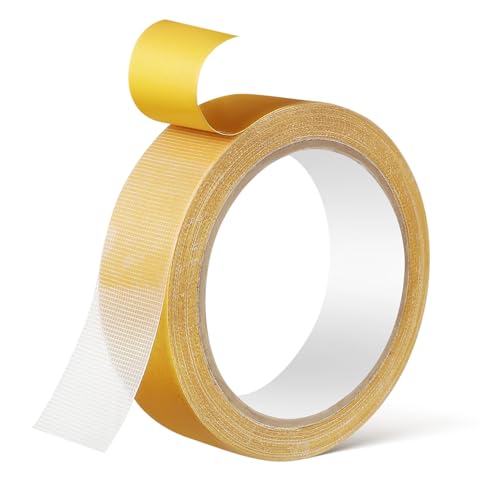 DOITOOL 1Rolle Doppelseitiges Gewebeband und Stark für Teppiche Wasserdichtes Klebeband für Verschiedene Anwendungen Einfach zu Verwenden Langlebig DOITOOL 1Rolle Doppelseitiges Gewebeband und Stark für Teppiche Wasserdichtes Klebeband für Verschiedene Anwendungen Einfach zu Verwenden Langlebig von DOITOOL
