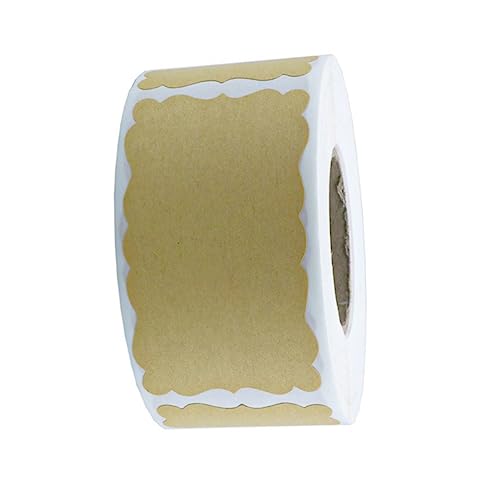 DOITOOL 1Rolle Selbstklebende Kraftetiketten Für Geschenkverpackungen Mit Vielseitig Einsetzbare Beschriftungsschilder Für Einkochen Und DIY Projekte Einfach DOITOOL 1Rolle Selbstklebende Kraftetiketten Für Geschenkverpackungen Mit Vielseitig Einsetzbare Beschriftungsschilder Für Einkochen Und DIY Projekte Einfach von DOITOOL