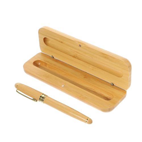 DOITOOL 1Satz Füllfederhalter Pack Bamboo Fountain Pen Für Kalligraphie Und Flüssiges Schreiben Schreibgerät von DOITOOL