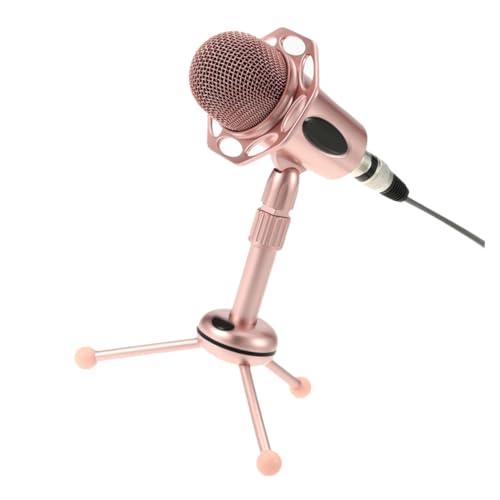 DOITOOL 1Satz Mikrofon für PC Smartphones Verstellbares Tischmikrofon mit Sockel für Gaming Voice Chat Live Streaming Klangqualität Kompatibel mit Verschiedenen DOITOOL 1Satz Mikrofon für PC Smartphones Verstellbares Tischmikrofon mit Sockel für Gaming Voice Chat Live Streaming Klangqualität Kompatibel mit Verschiedenen von DOITOOL