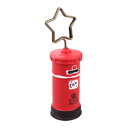 DOITOOL 1Stück Tischkartenhalter Rot Mini Desktop Foto Clip Im Postkarten Design Für Hochzeiten Geburtstagsfeiern Abschlussfeiern Und Babypartys Tischnummernhalter Und Memo DOITOOL 1Stück Tischkartenhalter Rot Mini Desktop Foto Clip Im Postkarten Design Für Hochzeiten Geburtstagsfeiern Abschlussfeiern Und Babypartys Tischnummernhalter Und Memo von DOITOOL