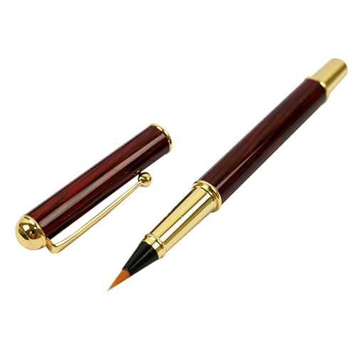 DOITOOL 1Stück Weicher Pinselstift für Kalligraphie Tragbarer Metallstift für Studenten Schreibfarbe und Kreative Zeichnen und Mischen DOITOOL 1Stück Weicher Pinselstift für Kalligraphie Tragbarer Metallstift für Studenten Schreibfarbe und Kreative Zeichnen und Mischen von DOITOOL