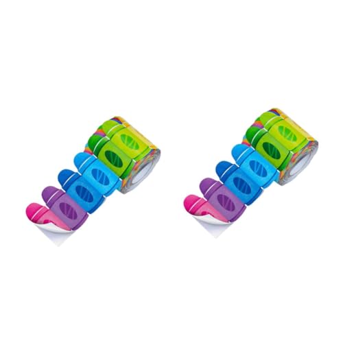 DOITOOL 2 Rollen Randaufkleber Mit Buntstift Dekorationen Vinyl Lehrreich Schule Abziehbilder Grenzaufkleber Klassenzimmer Pinnwand-grenzen Aufkleber Aus Beschichtetem Papier DOITOOL 2 Rollen Randaufkleber Mit Buntstift Dekorationen Vinyl Lehrreich Schule Abziehbilder Grenzaufkleber Klassenzimmer Pinnwand-grenzen Aufkleber Aus Beschichtetem Papier von DOITOOL