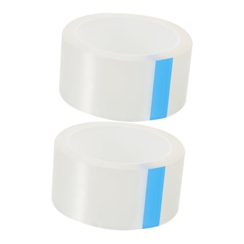 DOITOOL 2 Rollen Winddichtes Klebeband Dichtungsfolie Abnehmbar Stark Durchsichtig Fensterklebeband Rückstandsfrei Isolierband Für Klimaanlagen Acryl Transparent von DOITOOL