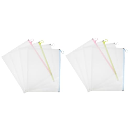 DOITOOL 2 Sätze Briefpapierbeutel Tasche Ordner Mit Zinken Stapelbar Manila-ordner Briefumschläge Dateiordner-organizer Transparenter Dokumenten-organizer Pp 4 Stück * 2 DOITOOL 2 Sätze Briefpapierbeutel Tasche Ordner Mit Zinken Stapelbar Manila-ordner Briefumschläge Dateiordner-organizer Transparenter Dokumenten-organizer Pp 4 Stück * 2 von DOITOOL