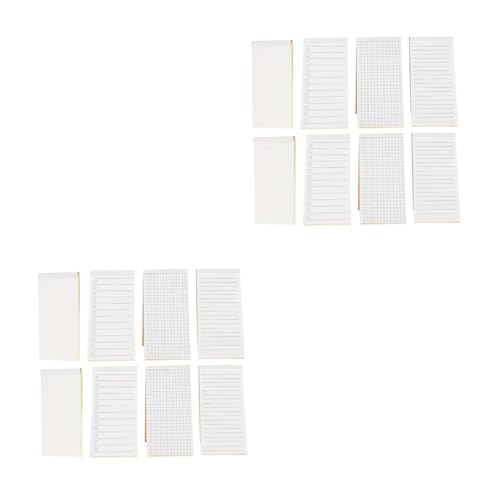 DOITOOL 2 Sätze Notizbuch Nachfüllpad Notizblock Schule Selbst Farbig Notizen Bunt Erinnerung Klein Schreiben Nachfüllung Büro Sprichwort Klebrig Gefüttert Papier 8 Stücke * 2 DOITOOL 2 Sätze Notizbuch Nachfüllpad Notizblock Schule Selbst Farbig Notizen Bunt Erinnerung Klein Schreiben Nachfüllung Büro Sprichwort Klebrig Gefüttert Papier 8 Stücke * 2 von DOITOOL