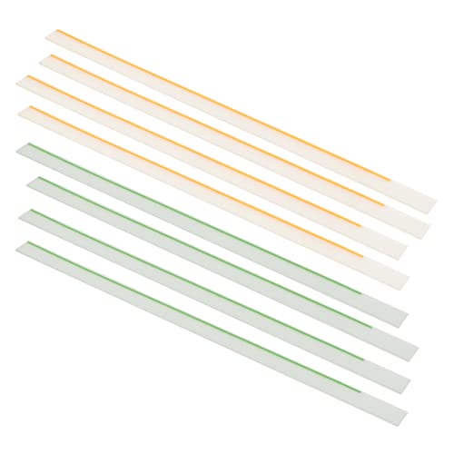 DOITOOL 2 Sätze Tag -indexaufkleber Signatur-klebestreifen Klebrige Indexregisterkarten Pads Markieren Transparent Gefüttert Highlight-streifen Groß Klebeband Rosa Weiß Bunt Das Haustier von DOITOOL