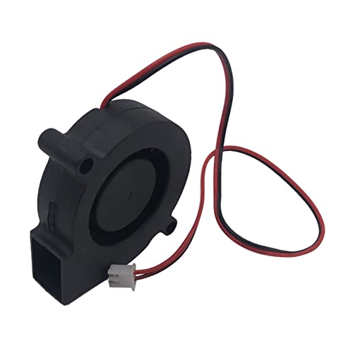 DOITOOL 2 Stück 5015 Lüfter Kühlung Schlag Kühlgebläse für hydraulische Lager Frontgebläse mit hydraulischer Hülse Black von DOITOOL