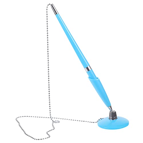 DOITOOL 2 Stück Counter-Business-Stift schreibutensilien office desk accessories kugelschreiber bürogadges Schreibwarenbedarf Blau süße Stifte Ball Tisch stehender Stift Desktop-Stift Blue von DOITOOL