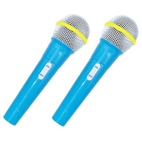 DOITOOL 2 Stück Gefälschtes Mikrofonmodell Karaoke- Für Spielzeugmikrofon Kind Mikrofon-stütze Kostümmikrofon Mikrofon Vorgeben Party Led Spielsachen Plastik DOITOOL 2 Stück Gefälschtes Mikrofonmodell Karaoke- Für Spielzeugmikrofon Kind Mikrofon-stütze Kostümmikrofon Mikrofon Vorgeben Party Led Spielsachen Plastik von DOITOOL
