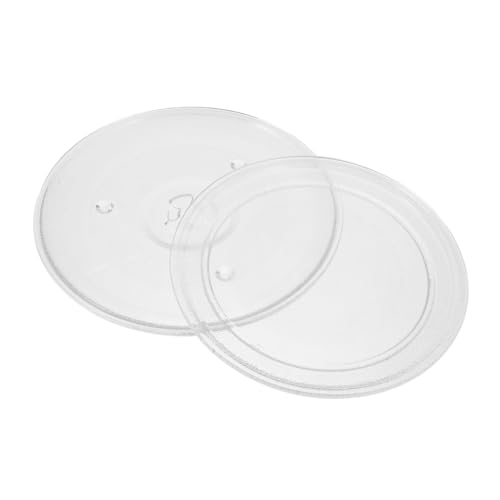 DOITOOL 2 Stück Glasplattenabdeckungen Für Mikrowellen-drehteller Ersatz Für Alle Marken Einfach Zu Installieren Hitzebeständiges Mikrowellenregal DOITOOL 2 Stück Glasplattenabdeckungen Für Mikrowellen-drehteller Ersatz Für Alle Marken Einfach Zu Installieren Hitzebeständiges Mikrowellenregal von DOITOOL
