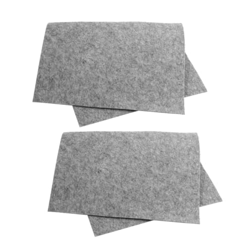 DOITOOL 2 Stück Kalligraphie Filzunterlage Steife Matte Zeichenübungsmatte Bürostoff Schreibtisch Malfilzunterlage Schreibfilzunterlage Kalligraphie Filzkissen Kalligraphie von DOITOOL
