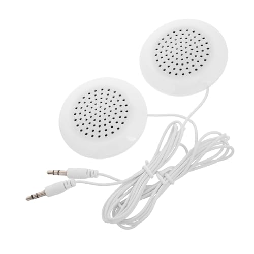 DOITOOL 2 Stück Lautsprecher Mini Lautsprecher Für CD Walkman Tragbarer Mini Lautsprecher Für Tablet Kissen Lautsprecher Zum Schlafen Lautsprecher Für Tragbaren DVD Player Lautsprecher von DOITOOL