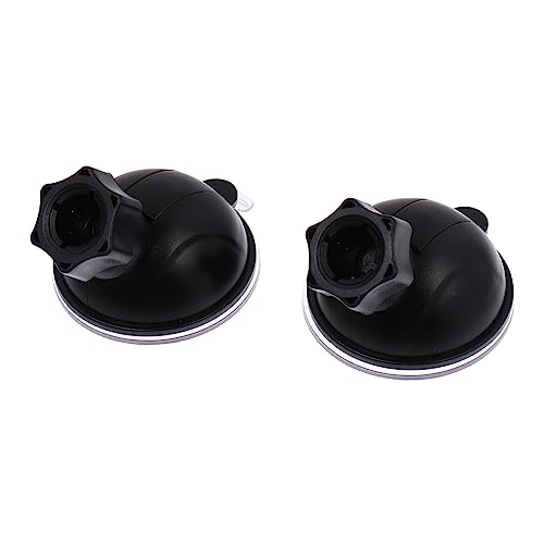 DOITOOL 2 Stück Saugnapfhalterung Mini klebrig Universal- Saugbecher -Telefonhalter für Auto saugnapf Halter autohandyhalterungen Halterung für Saugnapf Autokamerahalterung Plastik Black von DOITOOL