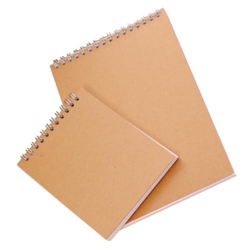DOITOOL 2 Stück Skizzenbuch Notizbücher Spirale Spiralblock Notizbuch Zeichnung Zum Zeichnen Für Erwachsene Zeichenblock Zeitschriften Unliniert Spiral- Leer Ungefüttert Kraftpapier DOITOOL 2 Stück Skizzenbuch Notizbücher Spirale Spiralblock Notizbuch Zeichnung Zum Zeichnen Für Erwachsene Zeichenblock Zeitschriften Unliniert Spiral- Leer Ungefüttert Kraftpapier von DOITOOL