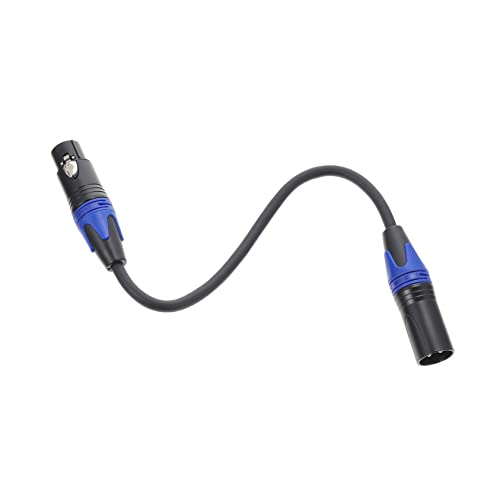 DOITOOL 2 Stück männlich und weiblich Kabel Audio- verdrahtet Mikrofonleitung für Mikrofon Audioleitung Mikrofonadapter Metall DOITOOL 2 Stück männlich und weiblich Kabel Audio- verdrahtet Mikrofonleitung für Mikrofon Audioleitung Mikrofonadapter Metall von DOITOOL