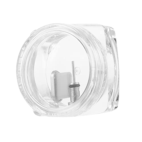 DOITOOL 2 Stücke 1 Satz Mobile Staubstecker Rig-stecker Ladeabdeckung USB Ladeanschlussabdeckung Ladung Schützend Ladeschutz Aufladestation Kopfhörer-schutzstöpsel Legierung Silver von DOITOOL
