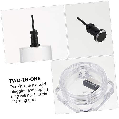 DOITOOL 2 Stücke 1 Satz Mobile Staubstecker Stopper Universal- USB-C-Staubschutz Ladung Handy wasserschutz Handy Staubstecker für Handys Legierung Abdeckungen Mehrzweckabdeckungen Black DOITOOL 2 Stücke 1 Satz Mobile Staubstecker Stopper Universal- USB-C-Staubschutz Ladung Handy wasserschutz Handy Staubstecker für Handys Legierung Abdeckungen Mehrzweckabdeckungen Black von DOITOOL