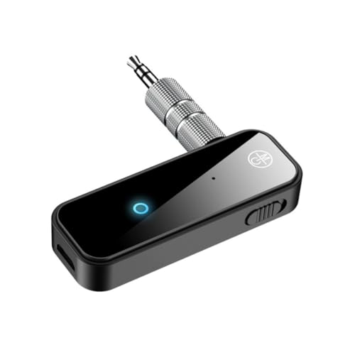 DOITOOL 2 -audioempfang Drahtloser Sender Für Kopfhörer Aux-Adapter Fürs Auto Audio-Adapter Drahtloses Übertragungsgerät Audio-Video-empfänger Empfänger Für Lautsprecher Abs Black von DOITOOL