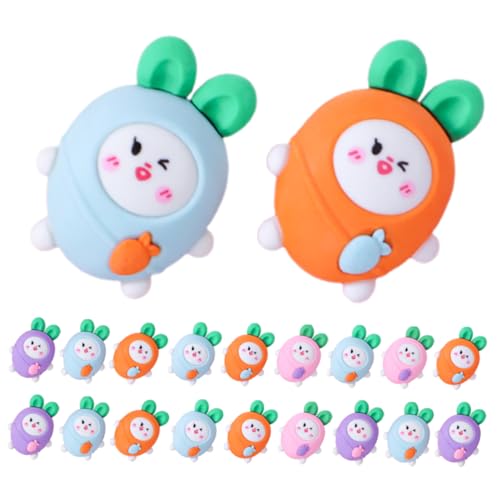 DOITOOL 20 Stück Karottenradierer radiergummi Mini-Radierer Masse kawaii Bleistifte süße Schulsachen für Mädchen Tierrotler Fun Eraser für Kappenradierer für Bleistifte trp DOITOOL 20 Stück Karottenradierer radiergummi Mini-Radierer Masse kawaii Bleistifte süße Schulsachen für Mädchen Tierrotler Fun Eraser für Kappenradierer für Bleistifte trp von DOITOOL